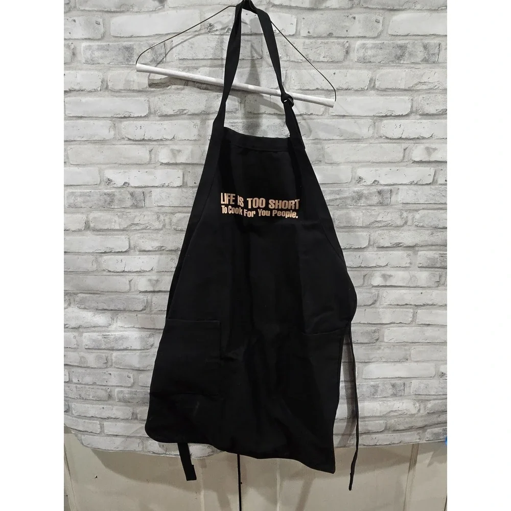 Vintage Funny Apron Adult One Size Life Is Too Short To Cook For You People